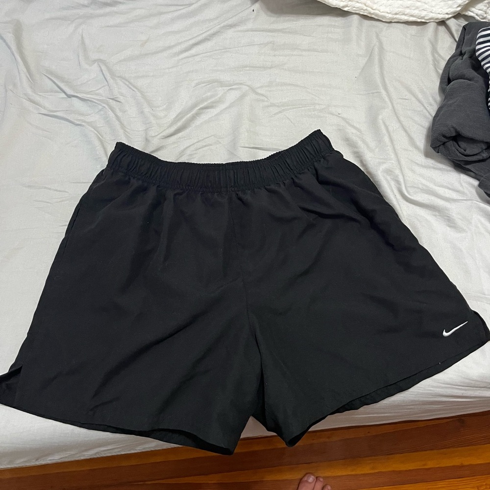 Nike swim shorts. Built in swim liner.
